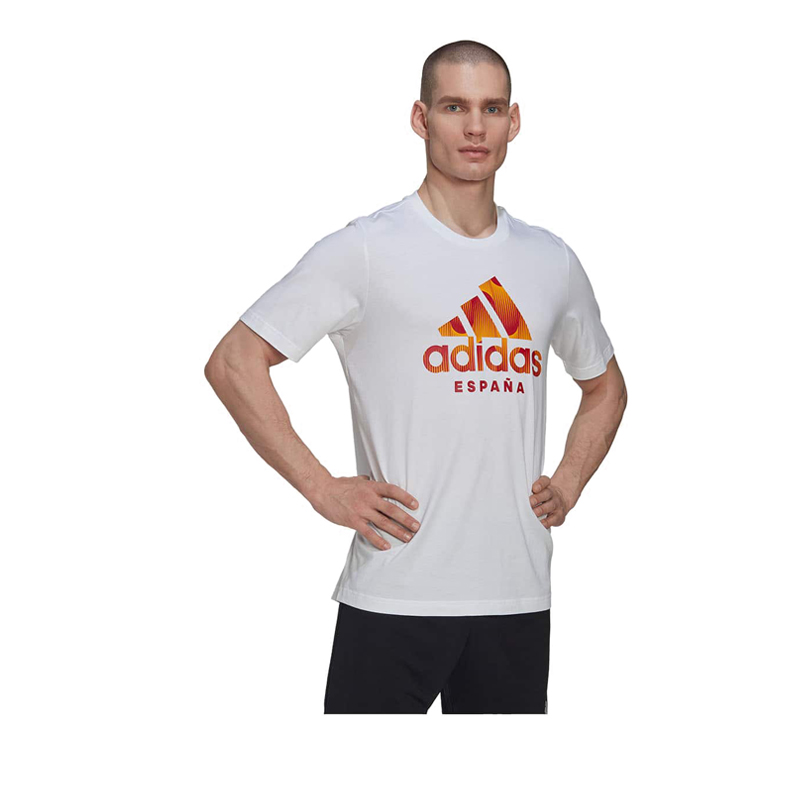 Jual Adidas men Spain Graphic T-Shirt - white | Sports Station