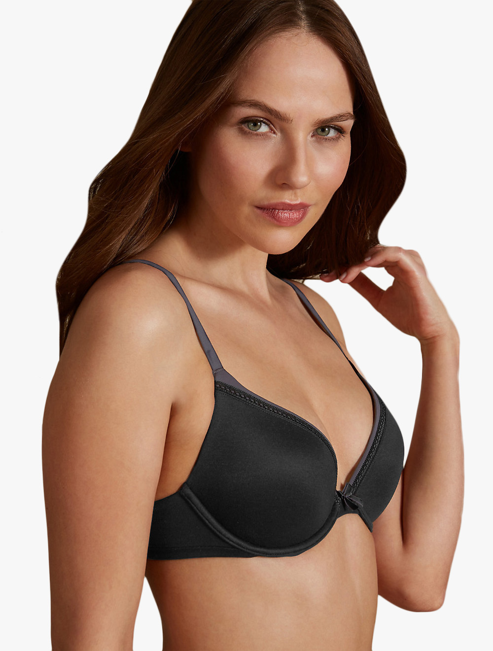 Sumptuously Soft Padded Plunge T-Shirt Bra