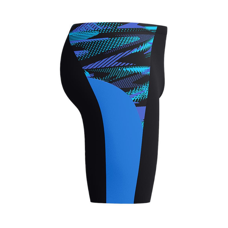Jual Speedo Mens END+ MAX Splice Jammer - Black/Cobalt Pop