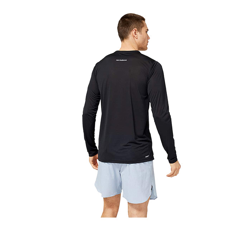 Men's new balance performance merino long sleeve best sale