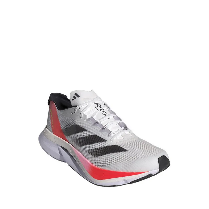 adidas gazelle silver green womens Adidas Unisex Boston 12 Cloud White / Core Black / Light Aqua Running Shoes