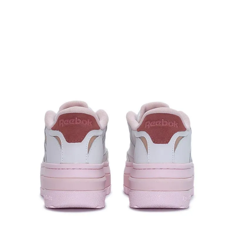 REEBOK CLUB C DOUBLE EXTRA WHITE/PINK - SNEAKERS WOMEN