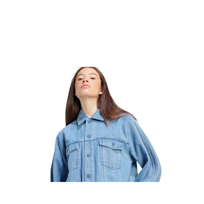 ★adidas★ xxenia 3s jacket light denim Adidas Original Adilenium Season 3 Two-In-One Denim Shirt Jacket