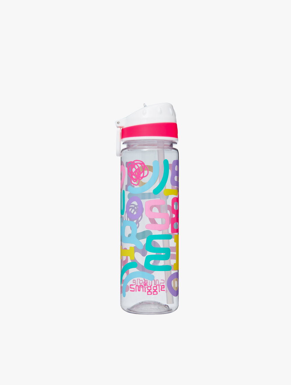 Smiggle Smiggler 2 Drink Bottles White IGL449470WHT