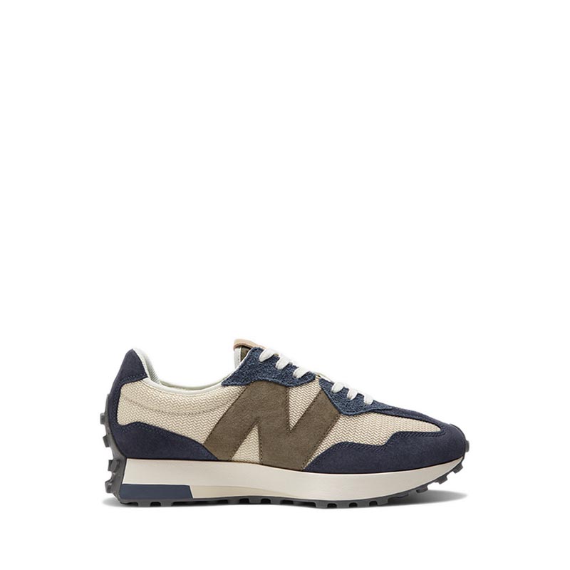 Jual New Balance 327 Men s Sneakers Bone with Nb Navy Sports Station