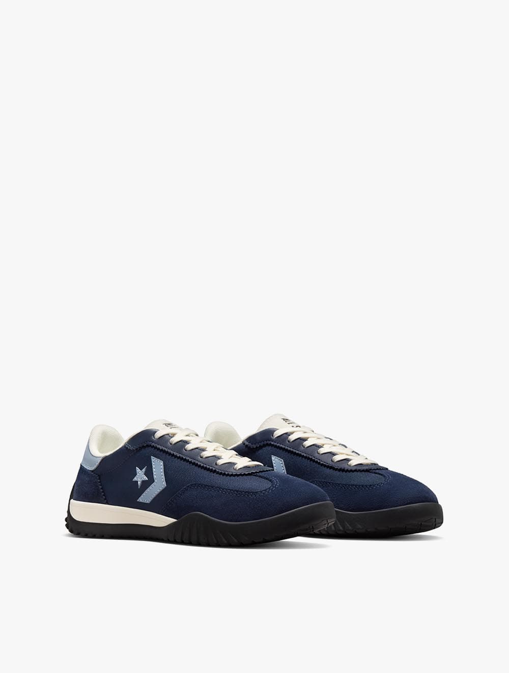 Converse Run Star Trainer Retro Sport Unisex Sneakers Obsidian/Wet  Stone/Egret