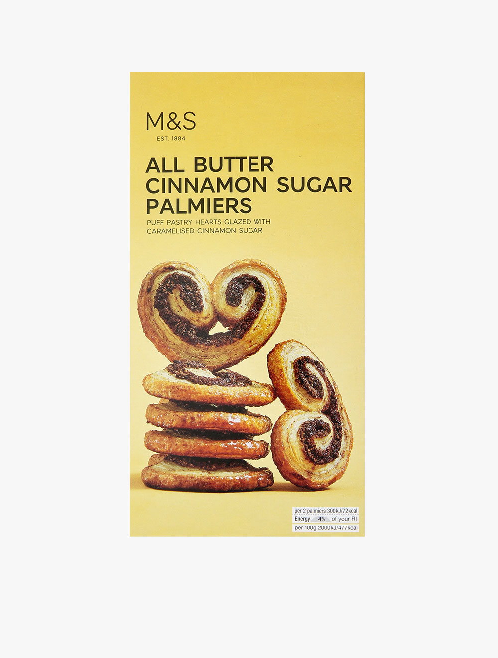 All Butter Cinnamon Sugar Palmiers