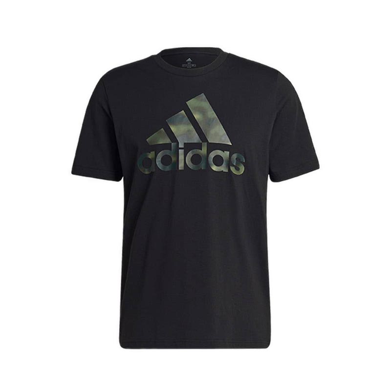 Adidas black cheap camo t shirt