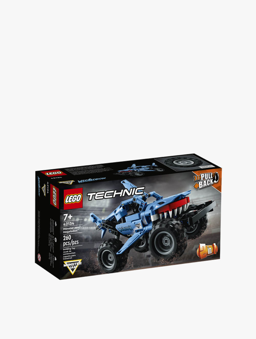 42134 LEGO® Technic Monster Jam™ Megalodon™ Building Toy, 260 pc