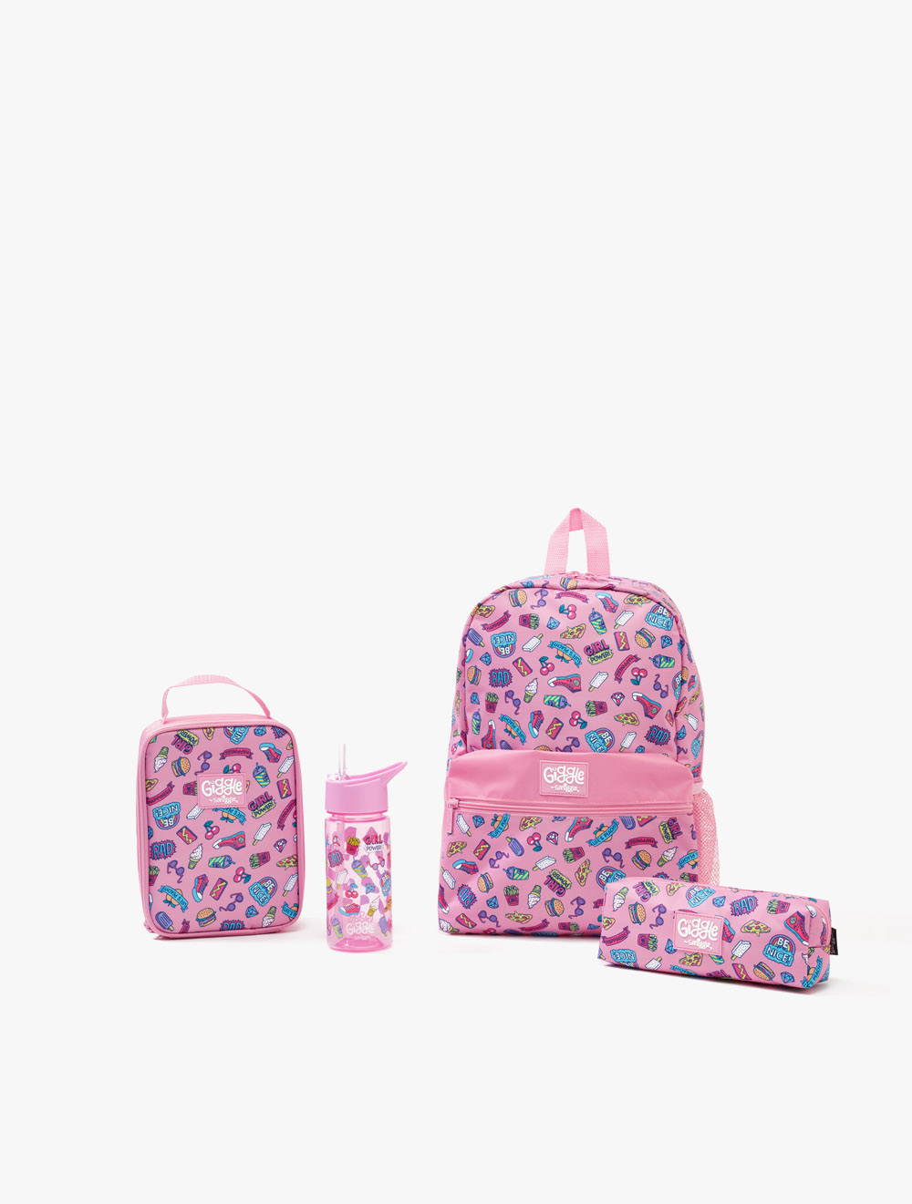 Smiggle Giggle 6 Bundle 4 Pieces Pink - IGL449083PNK