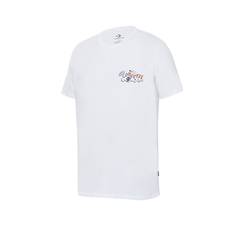 Converse t on sale shirt white