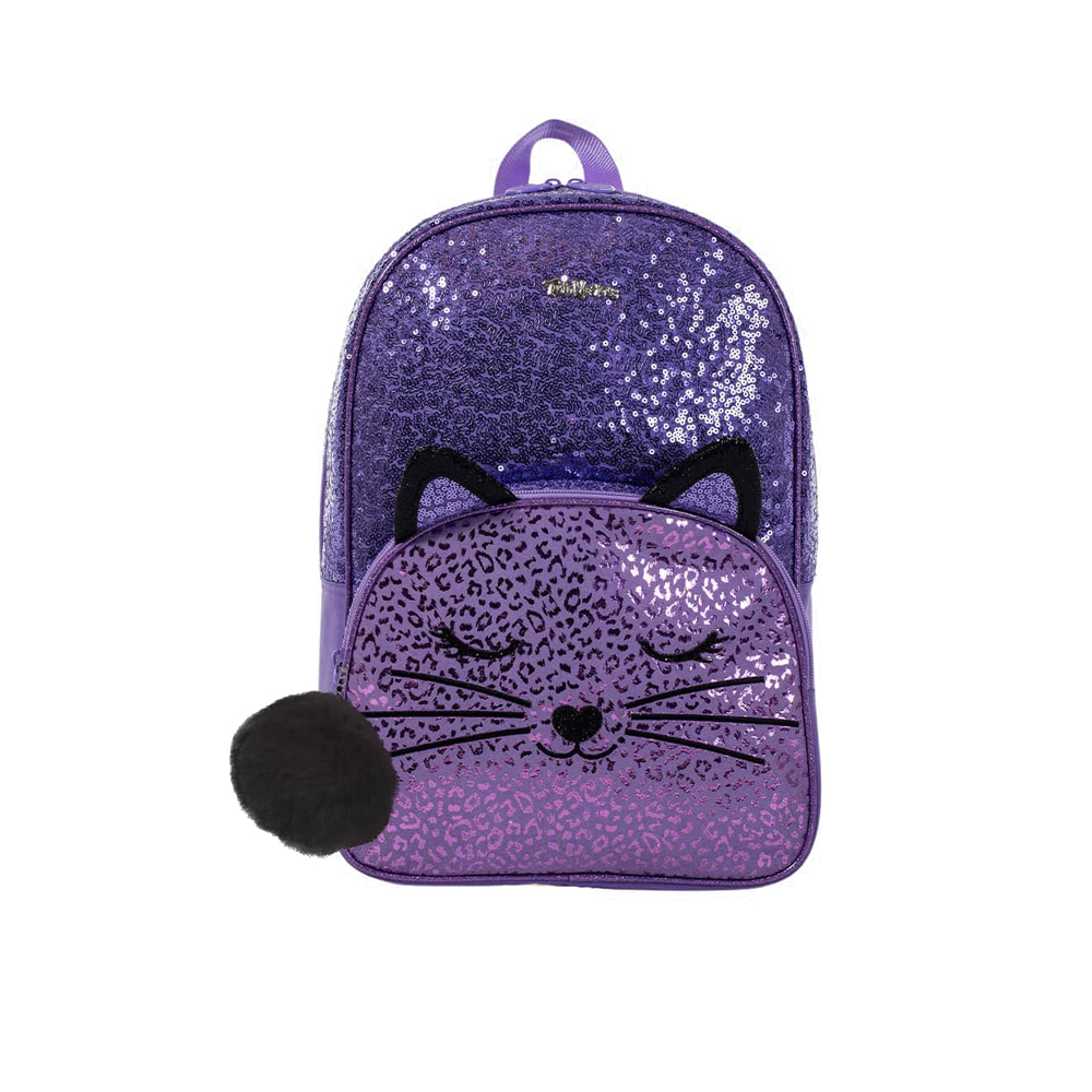 Glitter shop cat backpack