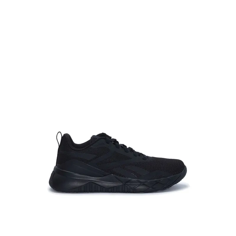 reebok men's workout black trainers