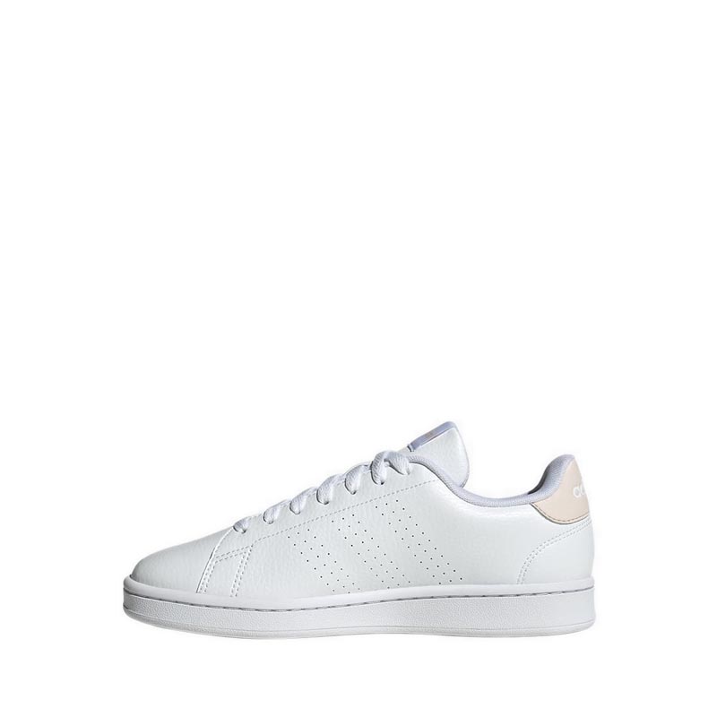 adidas advantage triple white