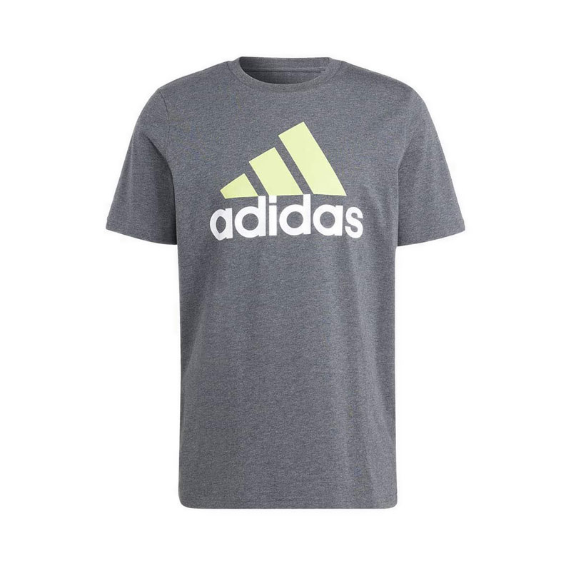 Jual adidas Essentials Single Jersey Big Logo Men's T-Shirt - Dark Grey  Heather | Sports Station