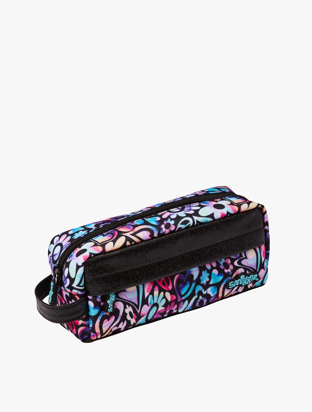 Smiggle Mirage Essential Pencil Case - Black Mix