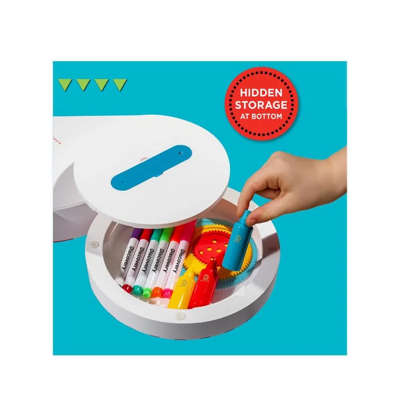 Discovery Kids Spiral and Spin Art Station-Set Includes - Spin Station