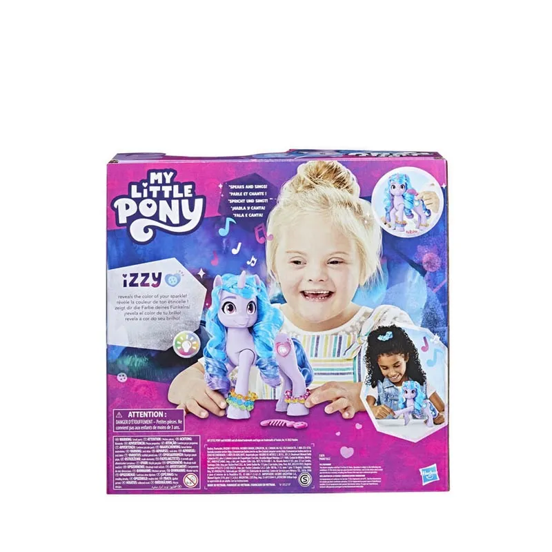 Comprar My Little Pony Izzy Moonbow revela o seu brilho de Hasbro