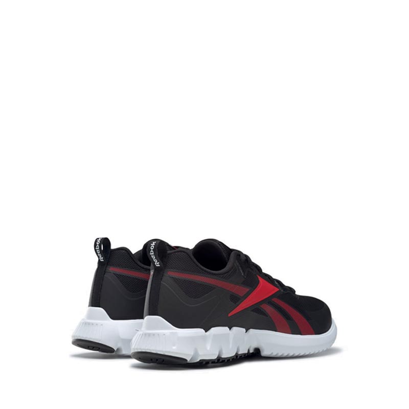 Reebok running shoes sales black and red