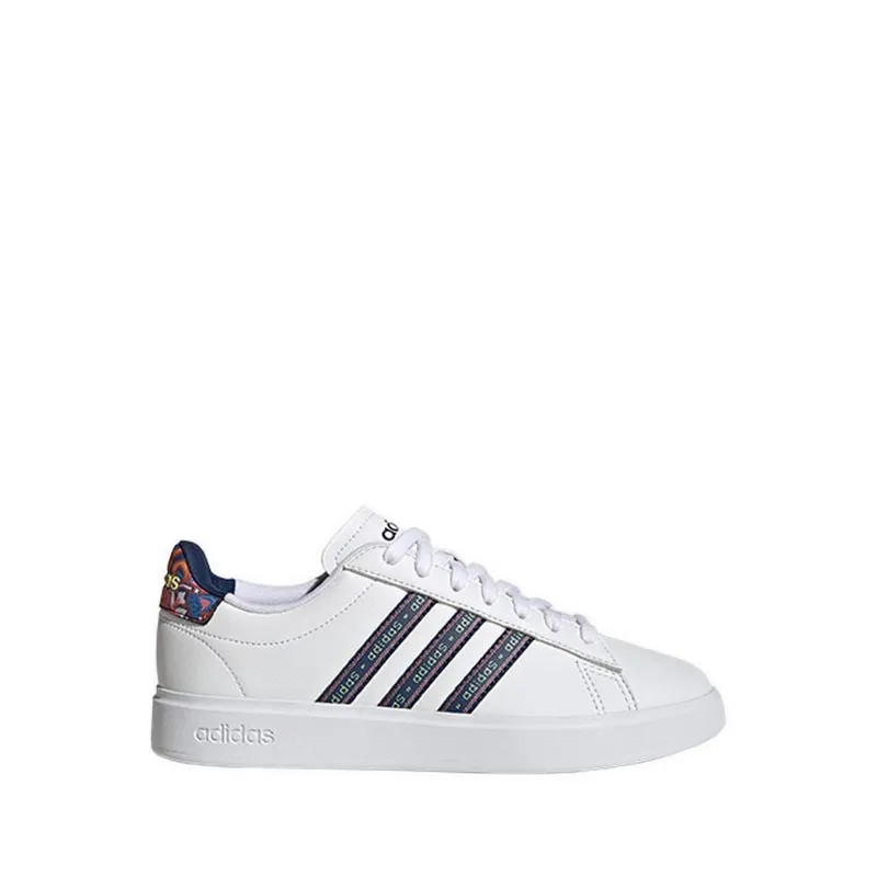 adidas gazelle silver green womens adidas Men's Grand Court 2.0 Sneakers | Black/White