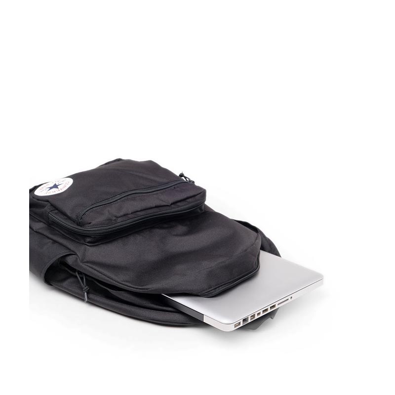 Converse Utility Pouch Bag Unisex Zip Logo Black White 10023842-A01 | eBay