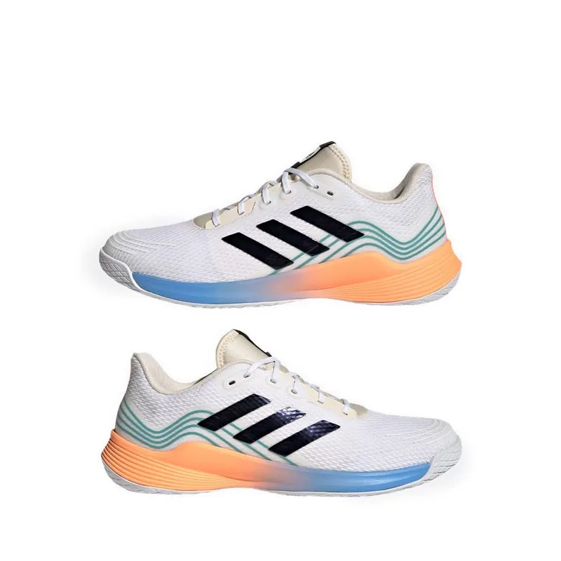 adidas gazelle silver green womens Adidas 21 NDR V2 Badminton Shoes