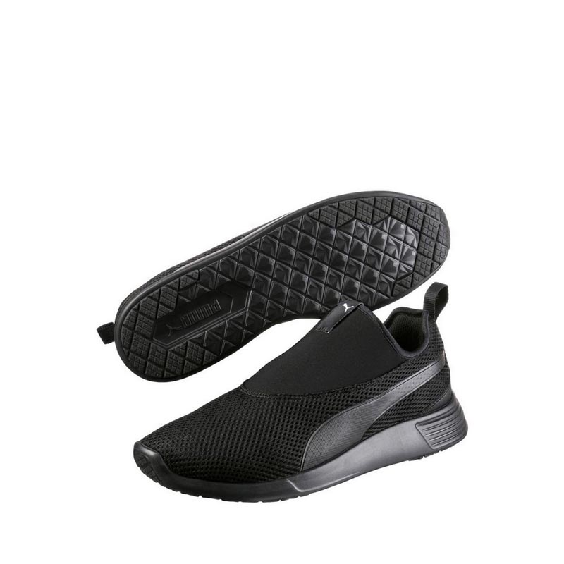 Puma slip cheap on black