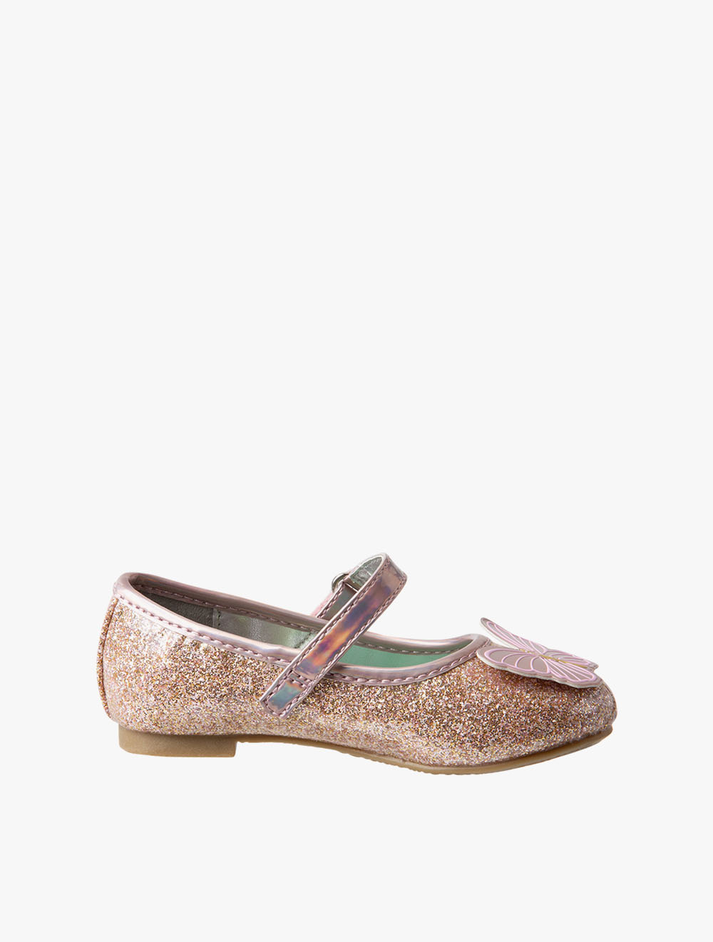 Payless Character Childrens Princess Flat - Rose Gold_07