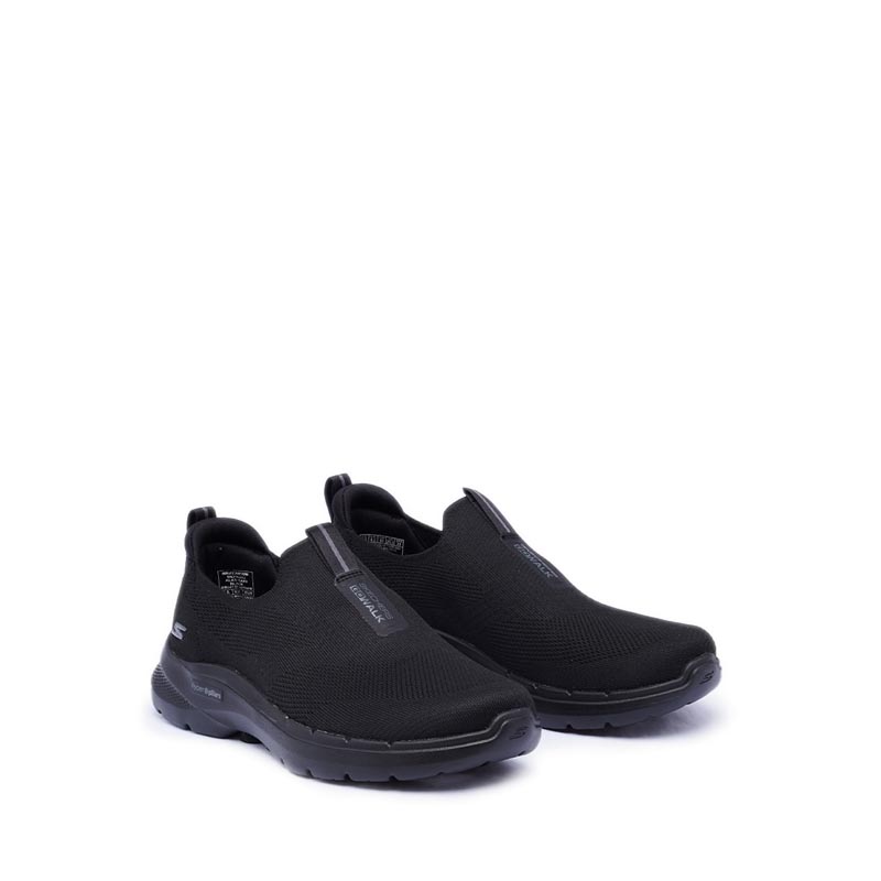 Skechers go step best sale black