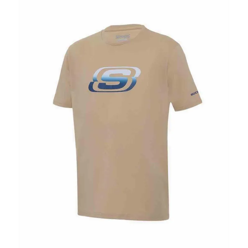 Jual Skechers Men T Shirt Station Khaki - | T-Shirts Sports Men\'s