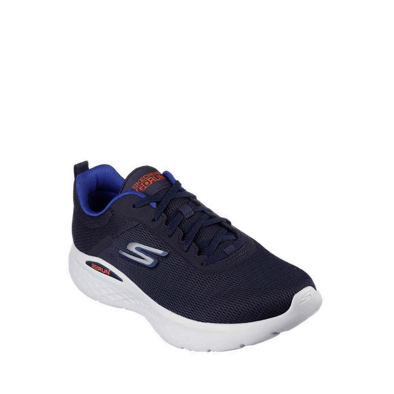 Skechers navy running sales shoes