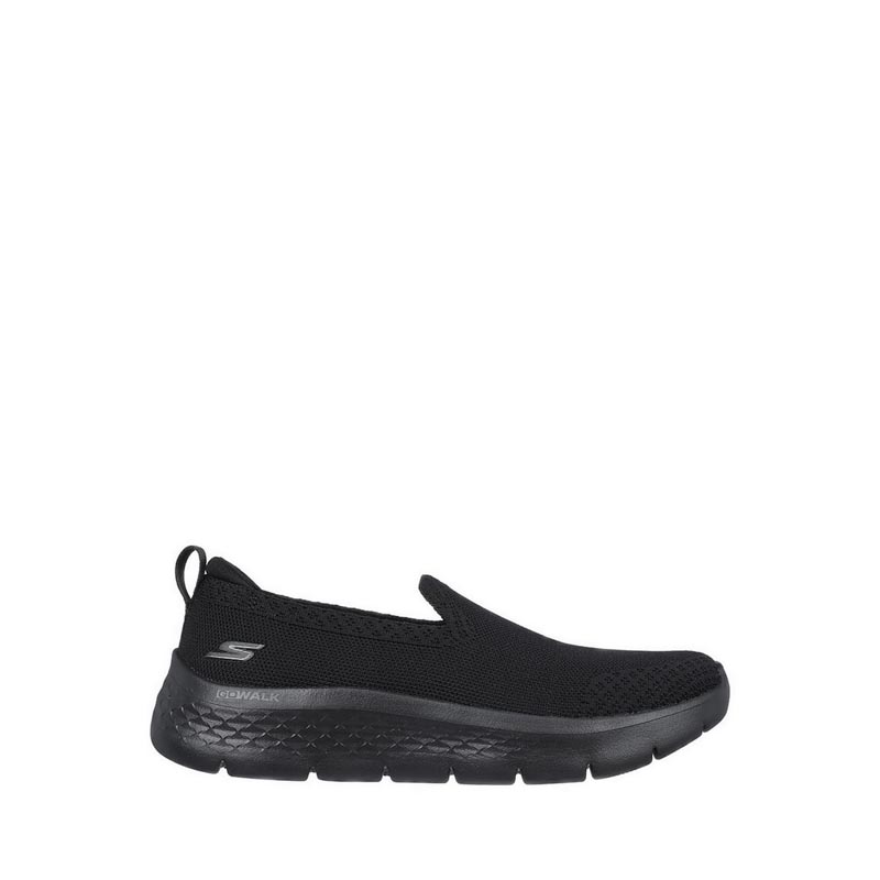 Skechers go walk online womens black