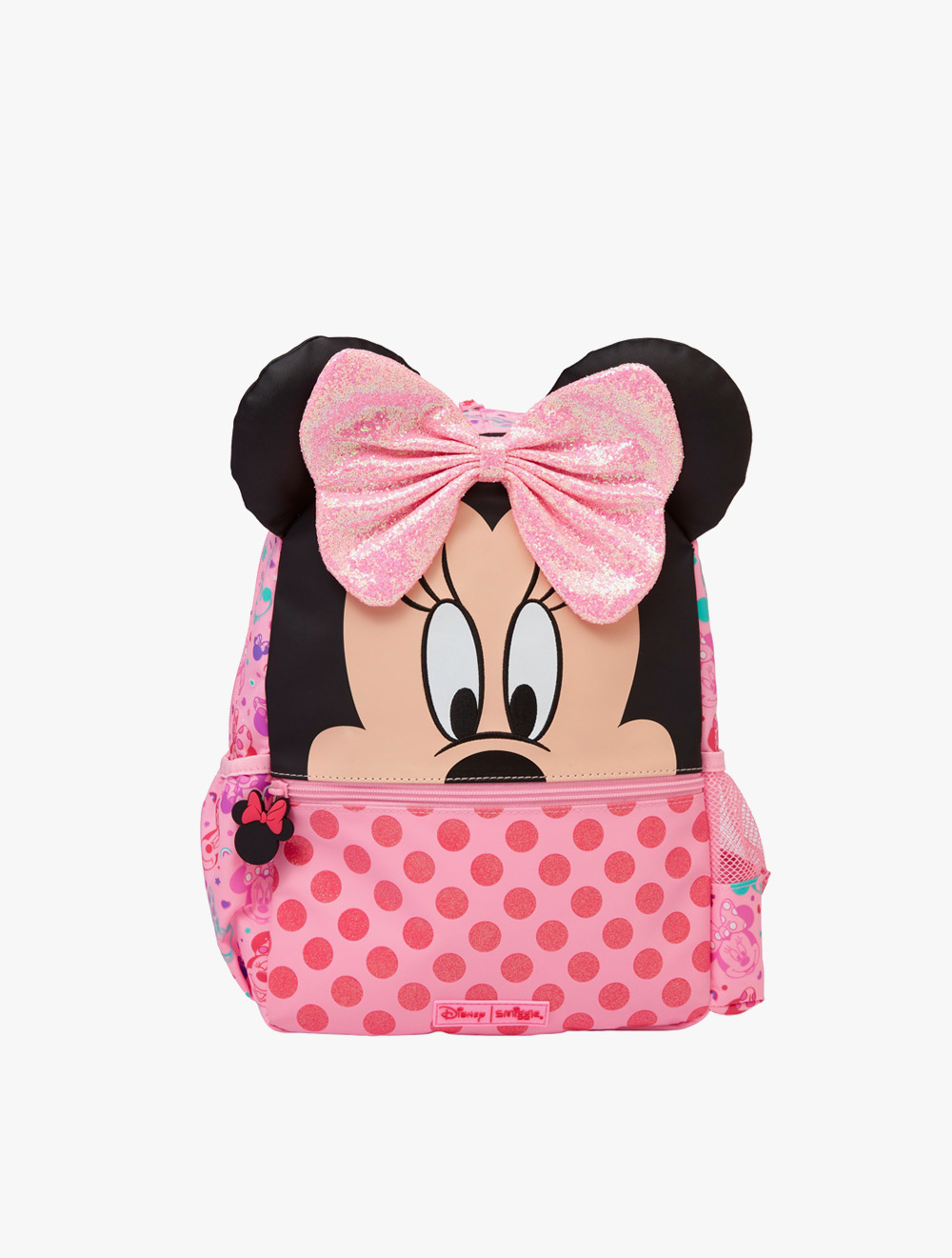 Smiggle Minnie Mouse Junior Character Hoodie Backpack - IGL441143CFT