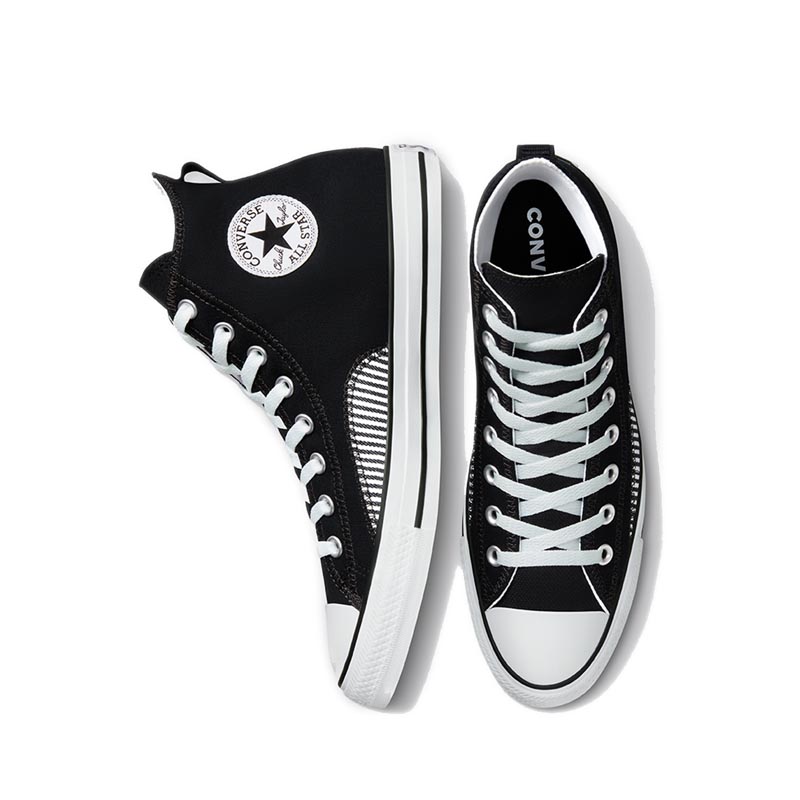 Jual Converse Chuck Taylor All Star Hickory Stripe Unisex Sneakers Black Sports Station