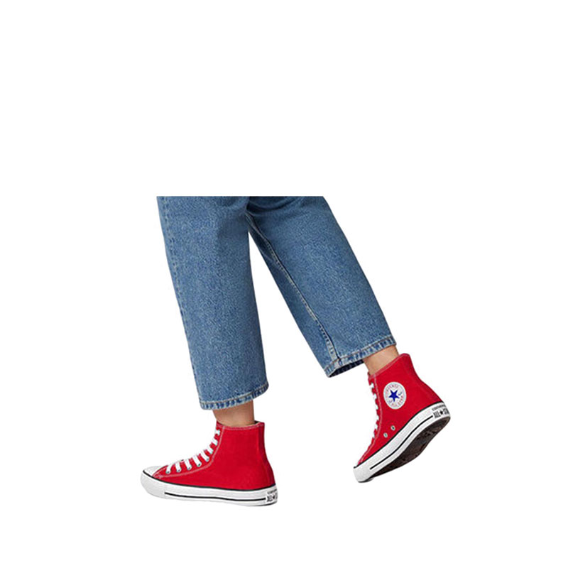converse all star all red