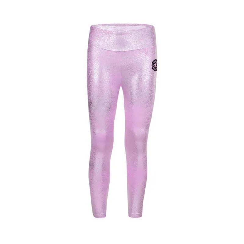 Leggings - Light purple/metallic - Kids