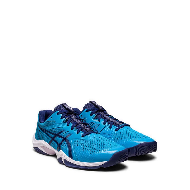 Jual Asics Gel Blade 8 Men Standard Badminton Shoes Blue Sports Station