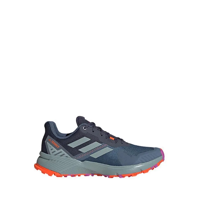 Jual Adidas TERREX SOULSTRIDE Men's Trail Running Shoes - Grey | Sports  Station