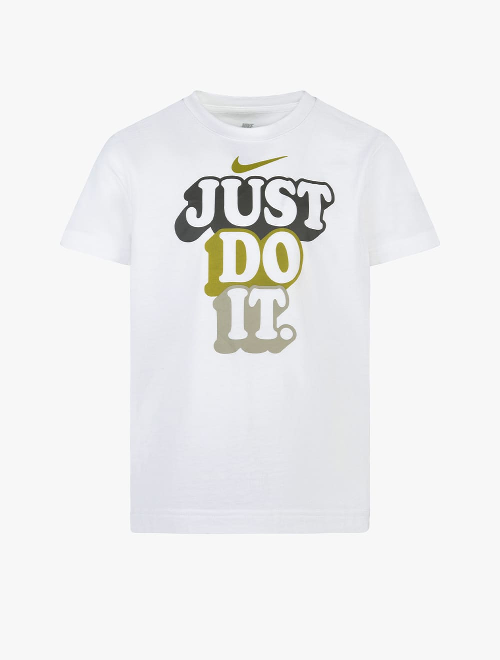 Nike Young Athlete Camp Boy's T-Shirt -WHITE