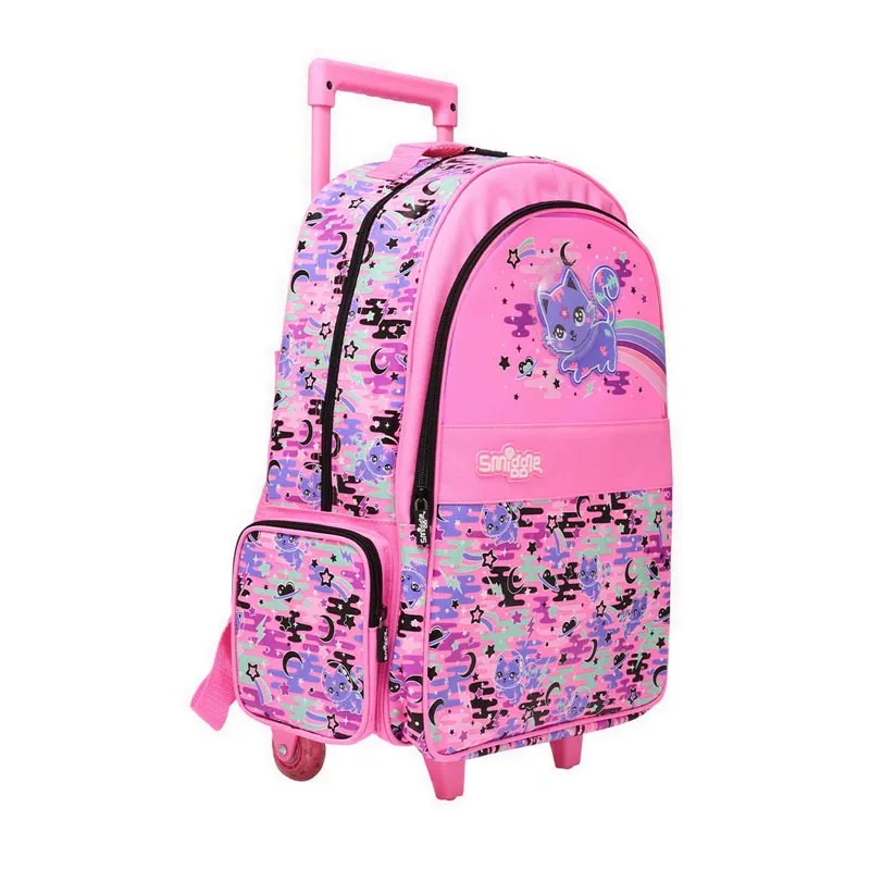Smiggle Unicorn Lilac Suitcase on Wheels Bag - Sky Collection