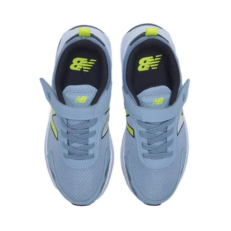 Jual New 545 Bungee Lace with Hook and Loop Top Strap Boys Running Shoes- LIGHT ARCTIC | Sports Station