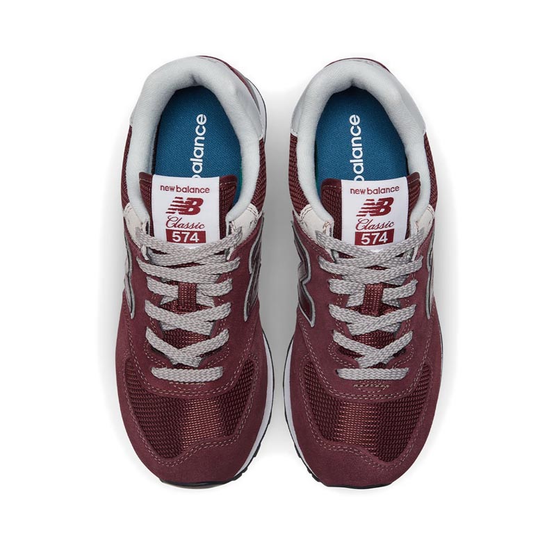 New balance outlet 574 women maroon