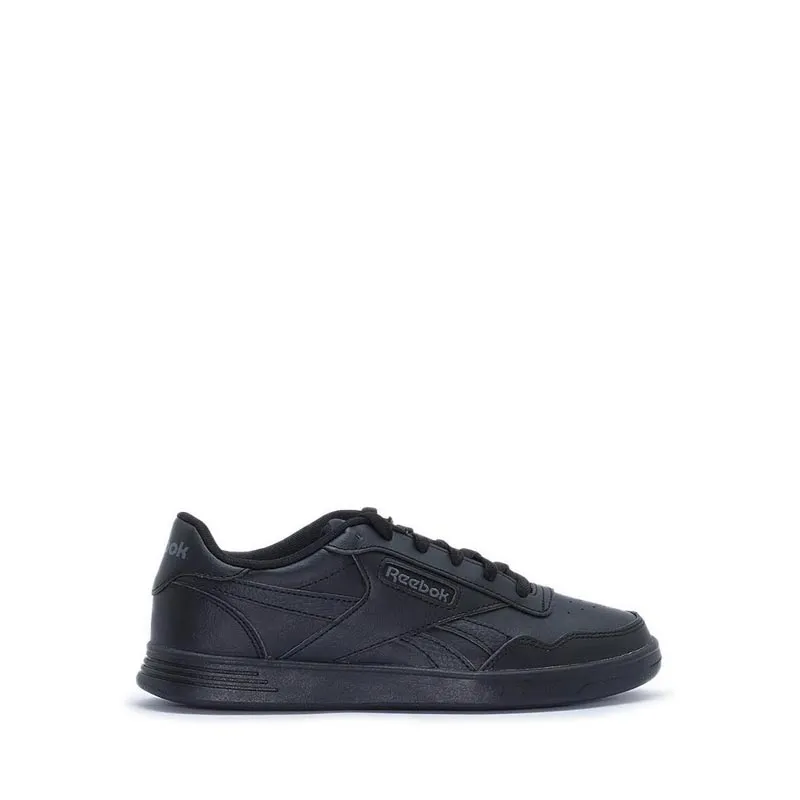  Reebok Women's Court Advance Sneaker, Black/Black/Black, 5