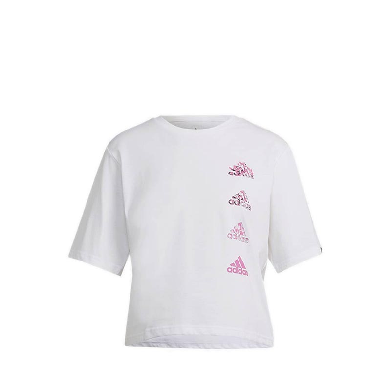 Adidas crop hotsell graphic tee