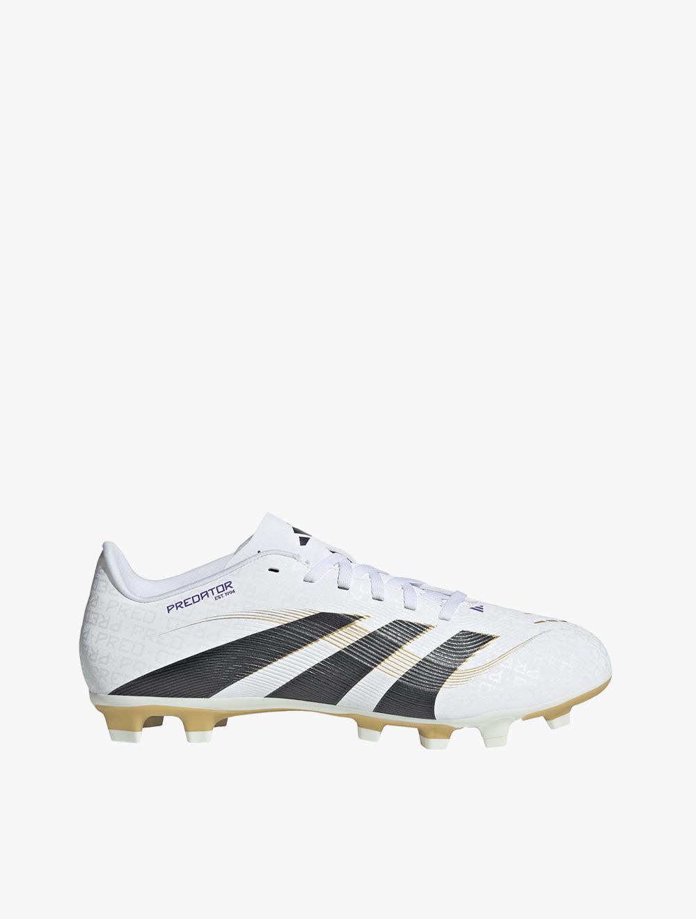 adidas Predator Club FG/MG Men's Soccer Shoes - White