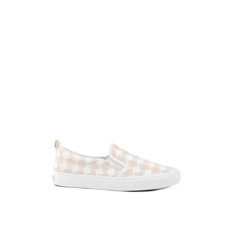 Beige slip on on sale sneakers