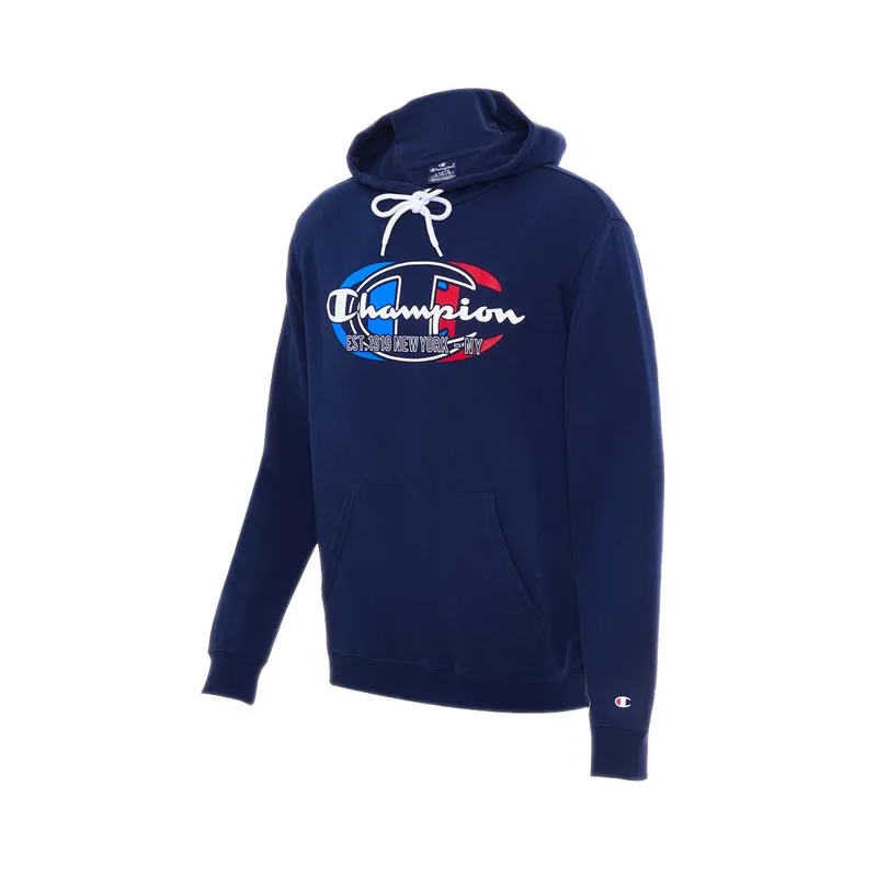 Champion New York Yankees Hoodie in Blue for Men