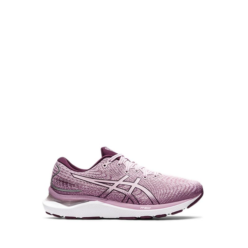 Asics purple 2024 running shoes