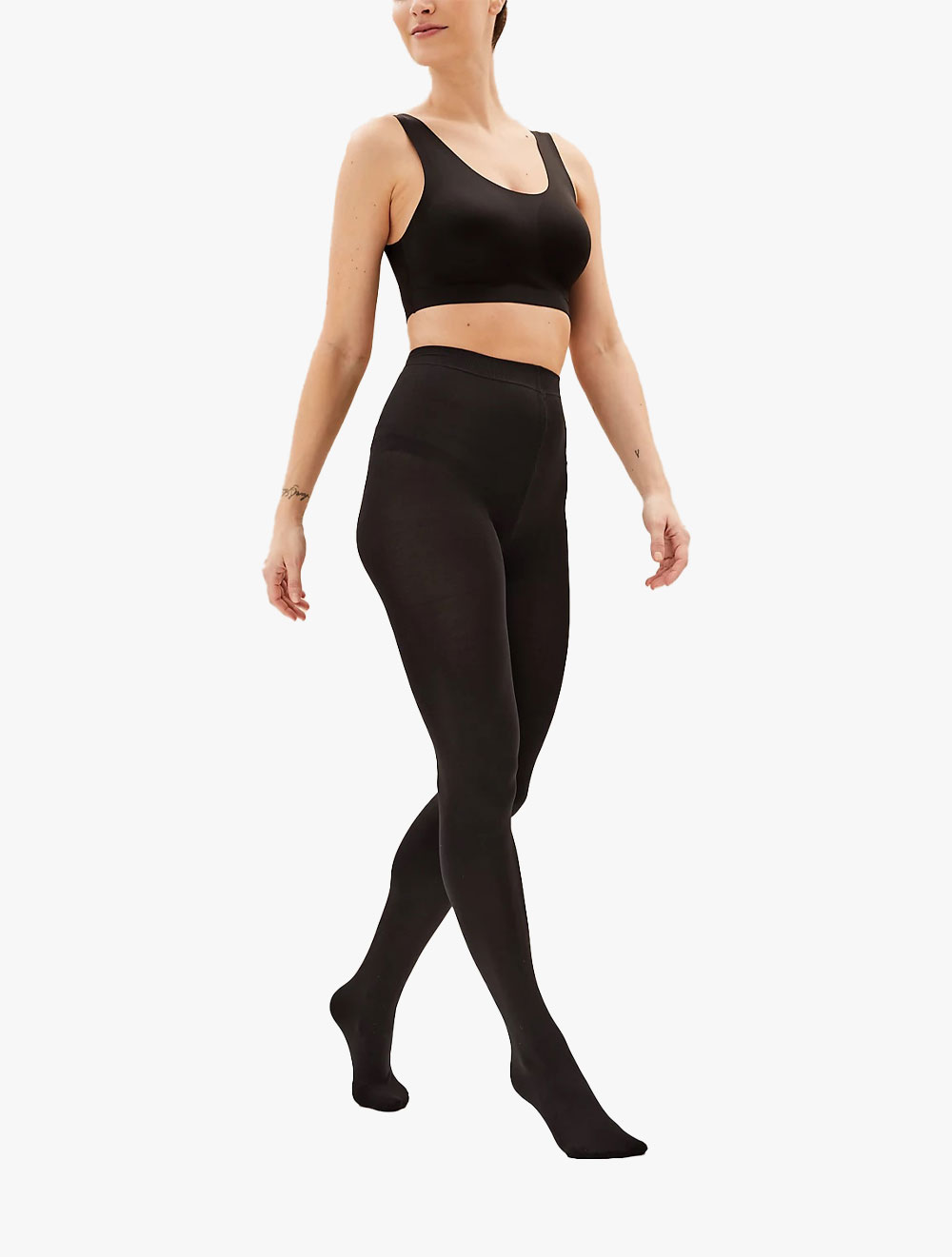 2pk 100 Denier Body Sensor™ Opaque Tights