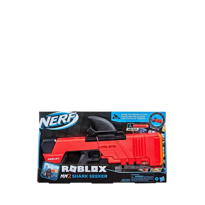 Nerf Roblox MM2 Shark Seeker Dart Blaster Virtual Code Not Included,  Working.
